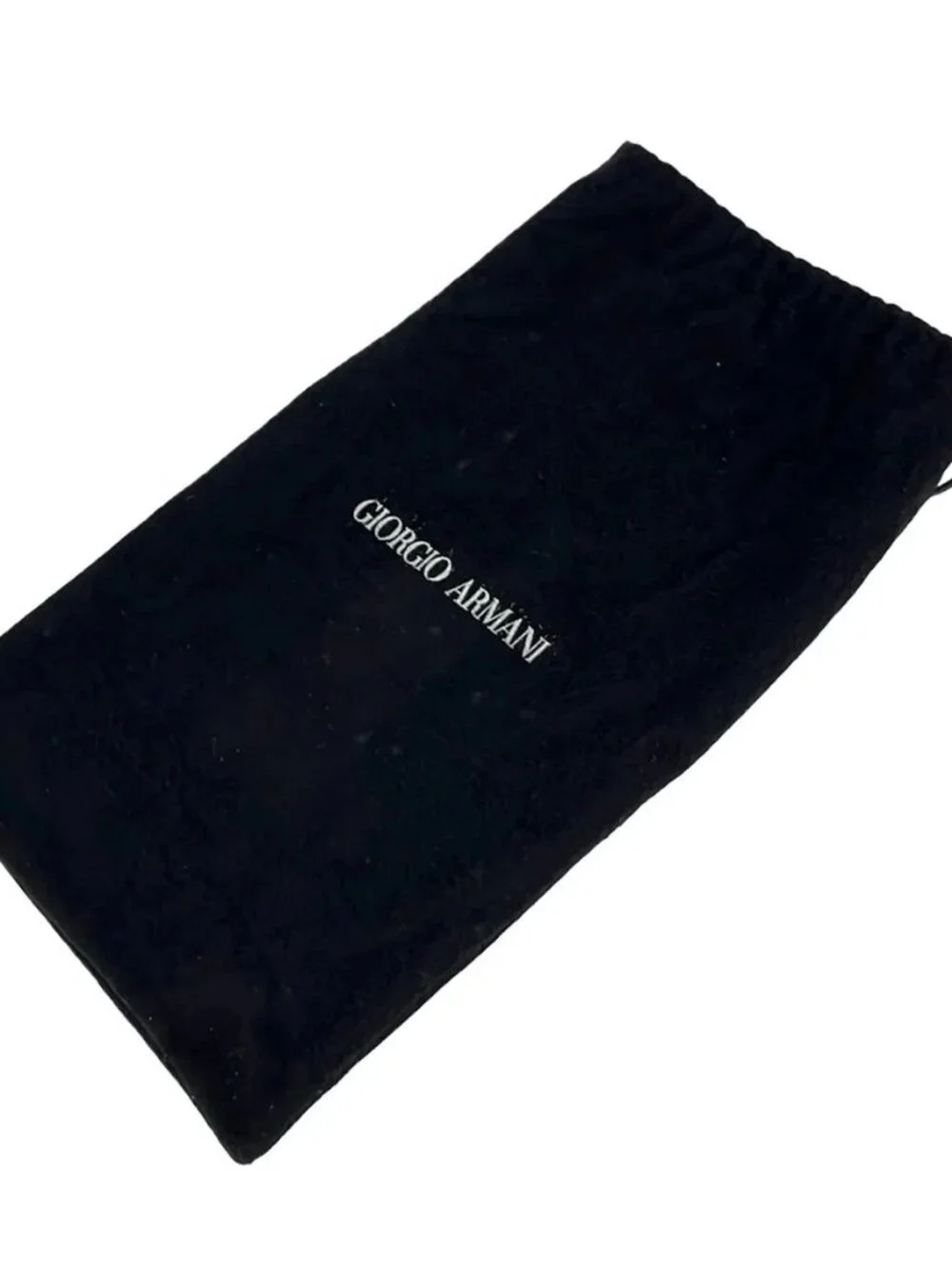 GIORGIOARMANI Green Satin Handbag